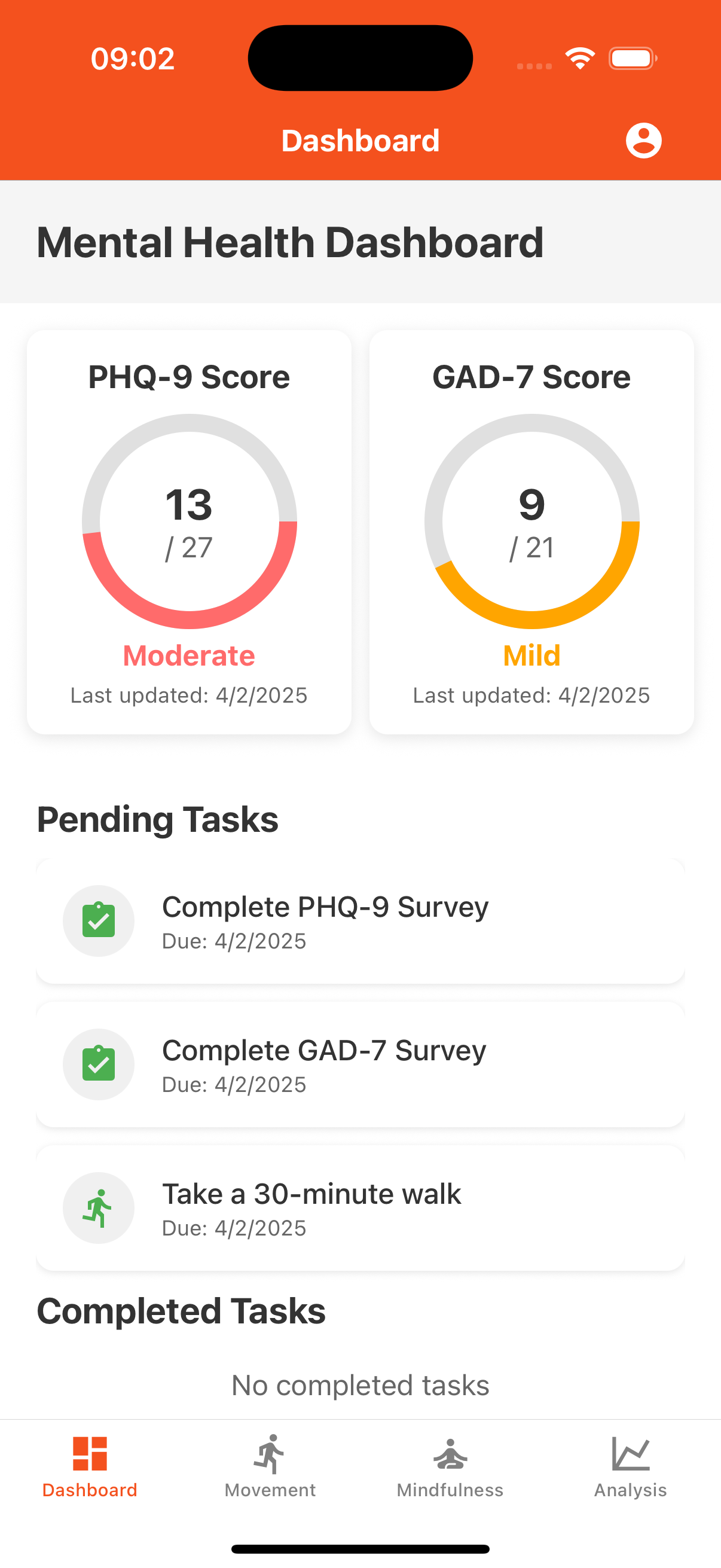 Myndgard App Dashboard